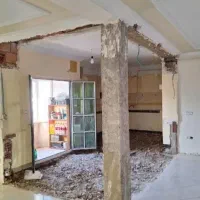 انواع تخریب ها کف سقف بدنه بازسازی و رنگ آمیزی