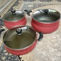 یه سرویس قابلمه درحد نو۲قابلمه ماهی تابه|ظروف پخت‌وپز|کرمانشاه, |دیوار