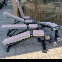 میز نیمکت مدرج بدنسازی دمبل ۵ حالته طرح باشگاهی|تجهیزات ورزشی|تهران, افسریه شمالی|دیوار