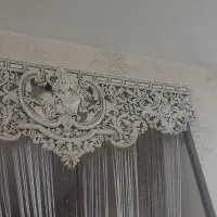 کتیبه پرده|پرده، رانر، رومیزی|سمنان, |دیوار