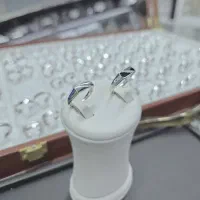 حلقه ست نقره حلقه نامزدی نقره با روکش رادیوم|جواهرات|اصفهان, دشتستان|دیوار