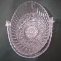 قندان بلور شکلات خوری گلدان فیروزه ای|ظروف سرو و پذیرایی|تهران, آهنگ|دیوار