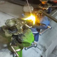 تعمیر و نصب لوستر و آبکاری و جوشکاری فلزات