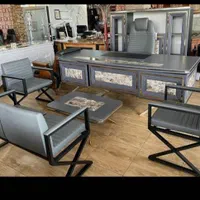 مبلمان اداری نیوز صندلی و میز مدیریت ست|دفتر کار|قزوین, |دیوار