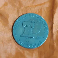 سکه یک دلاری ۱۹۷۶ ولیر ترکیه|کلکسیون سکه، تمبر، اسکناس|اهواز, کوی راه کربلا|دیوار