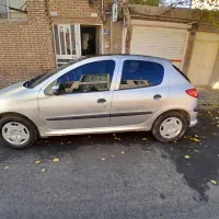 خودرو 206نقره ای 83تیپ3