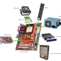 فروش قطعات کامپیوتری در حد نو