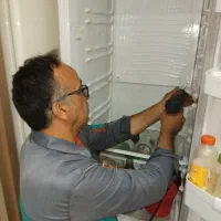 تعمیر یخچال فریز ساید پرده هوا ویترینی ایستاده|خدمات پیشه و مهارت|تبریز, |دیوار