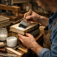 ترمیم و صحافی کتاب‌های قدیمی و جدید