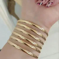 تعداد ی النگو رنگ ثابت طلا روس