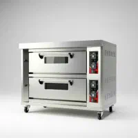 فر پیتزا صندوقی ۱۸ بشقاب گازی دو طبقه اسمارت