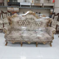 مبل سلطنتی ۹نفره تمام راش درحدنو|مبلمان خانگی و میز عسلی|رشت, آزادگان|دیوار