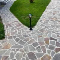 سنگفرش گرانیتی ،طبیعی سنگ ورقهای ،محوطه دیوارچینی