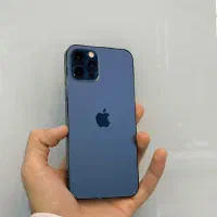 آیفون 12pro رنگ ابی تمیز‌ بدون خط و خش اقساطی بخر