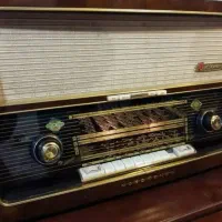 رادیو لامپی مارک نوردمند سه بلندگو اف ام دار