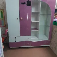 کمد ویترین تخت