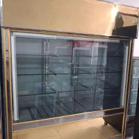 یخچال ایستاده دومتری دوطرفه تمام شیشه