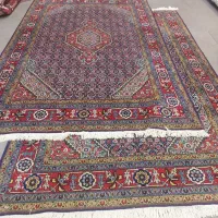 فرش دستباف(بساک)جفت ماهی اذربایجان ۴۰ رج|فرش|کرج, نوروزآباد|دیوار