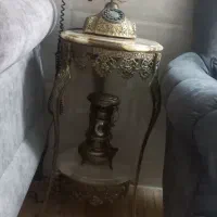 میز تلفن و تلفن برنز