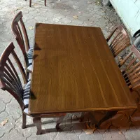 میزنهار خوری ۴نفره|میز و صندلی غذاخوری|لاهیجان, شهرک سلمان فارسی|دیوار