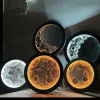 سه بعدی ماه