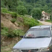 پراید نقره ای مدل 85
