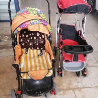 دوتا کالسکه و گهواره|کالسکه و لوازم جانبی|شاهین‌شهر, شهرک میلاد|دیوار