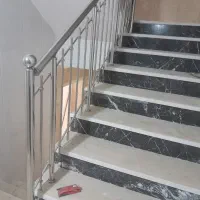 نرده استیل وحفاظ راه پله|خدمات پیشه و مهارت|کرج, سی متری صنعتکاران|دیوار