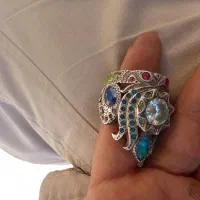 انگشتر تاج غول پیکر تک ساز|جواهرات|خرمآباد, |دیوار