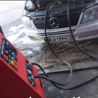 شستشوی رادیاتور بخاری با دستگاه قدرتمند لانچ