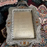 ۲ عدد سینی پذیرایی مدل سیلور