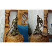1عدد دسته کلید فلزی قدیمی برج ایفل خارجی مارک