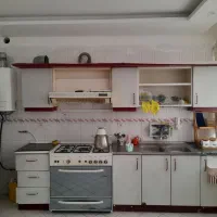 کابینتهای فلزی بهمراه سینک و هور و شیر اب