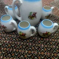 پارچ و لیوان آنتیک قدیمی