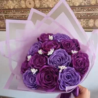 گل رز دسته گل باکس گل باکس کادو|صنایع دستی و سایر لوازم تزئینی|قیدار, |دیوار