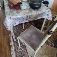 میز نهار خوری  دونفره فرفوروژه ضخیم