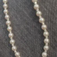 گردنبند نقره 925 و مروارید|جواهرات|خرم‌آباد, |دیوار