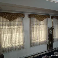 پرده پذیرایی سه تیکه