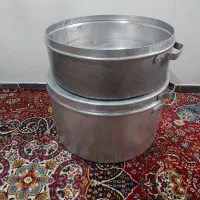 دیگ برنج و مرغ رستورانی محکم و سنگین آلومینیوم
