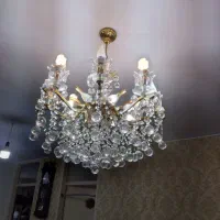 لوسترکریستال اتریش اصل برنز ۸شاخه|لوستر و چراغ آویز|تهران, سجاد|دیوار