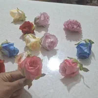 سر گل رُز|گل مصنوعی|خرمآباد, |دیوار