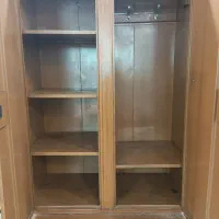 کمد فلزی با آینه و رگال