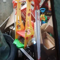 یک عدد تاب نونو سلفون پیچ ویک عدد تخت بچه در حد نو