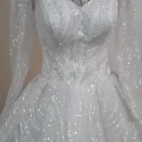 لباس عروس شاین دار سایز۳۶
