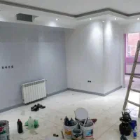 نصب تخصصی کاغذ دیواری دقیق تمیز و قیمت اقتصادی