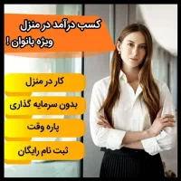 کسب درآمد در منزل