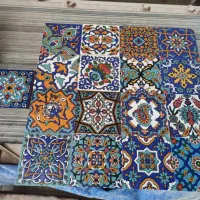 کاشی سنتی کاشی استخری کاشی طرحدار کاشی مسجدی|مصالح و تجهیزات ساختمان|اصفهان, طامه|دیوار