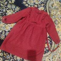 کاپشن . پیراهن. دخترانه یلدایی.