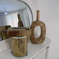 سطل و جا دستمال کاغذی گلدان