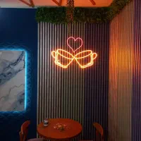 ساخت تابلو نئون فلکسی سفارشی|ریسه و چراغ تزئینی|کرمان, |دیوار